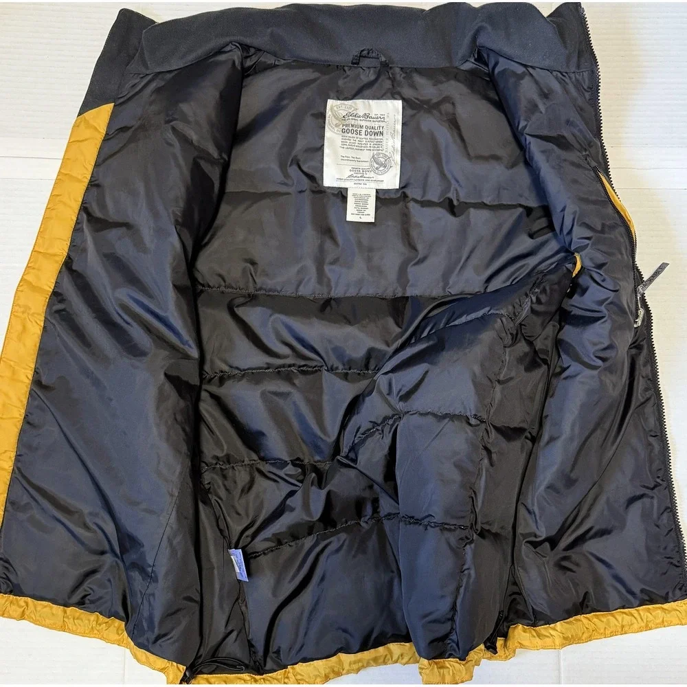 EDDIE BAUER‎ - Men's Hard to Find! Premium Goose Down Puffer Vest - Size Large